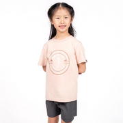 DESOLVE SEMARE KIDS TEE DUSTY PINK