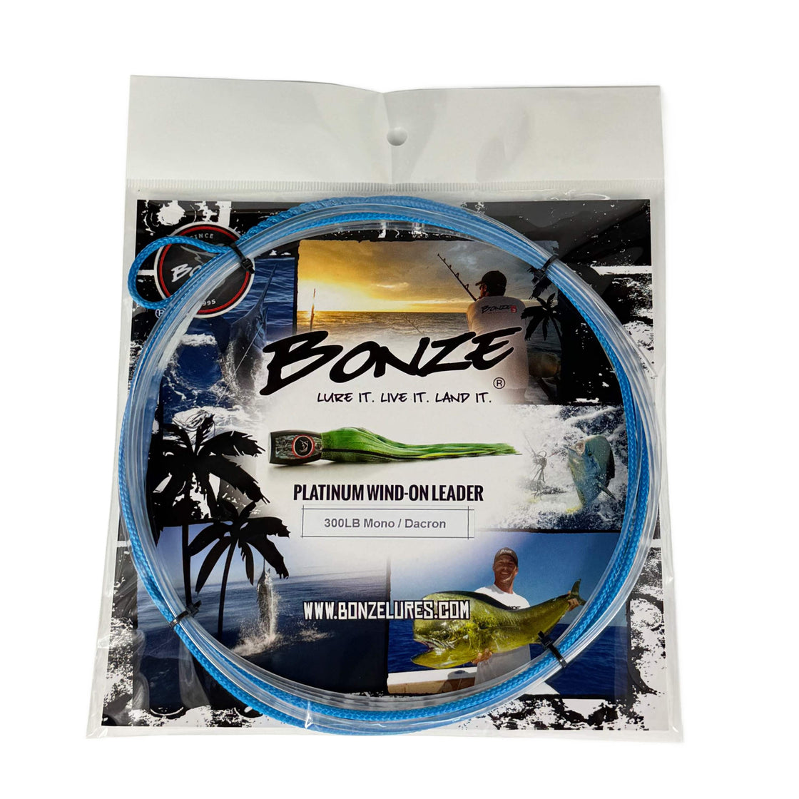 BONZE PLATINUM WIND-ON LEADER 300LB