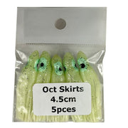 NACSAN OCT LURE SKIRT 4.5CM LUMO 5 PIECE