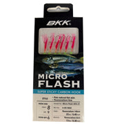 BKK MICRO FLASH NATURAL PINK FISH SKIN SIZE #8 TRACE