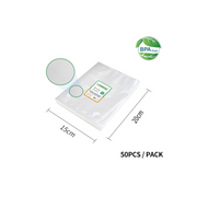 RURAL BUTCHER SEALER BAGS 150 X 200 50 PACK