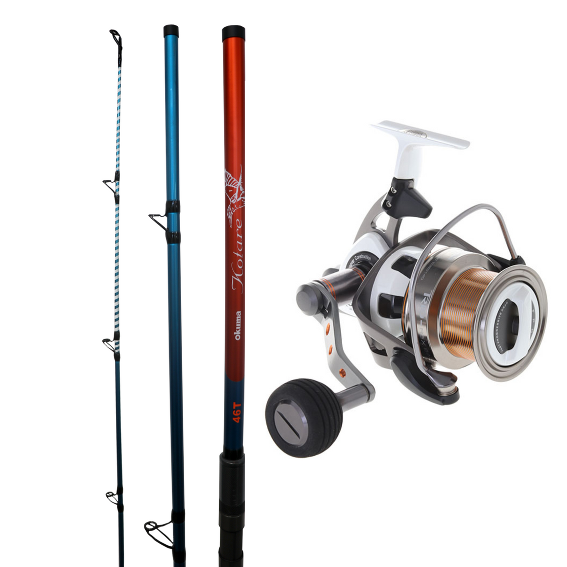 cannon fishing reels OKUMA CANNON 14' TRIO REX SALT 60 COMBO – Gun City Fishing