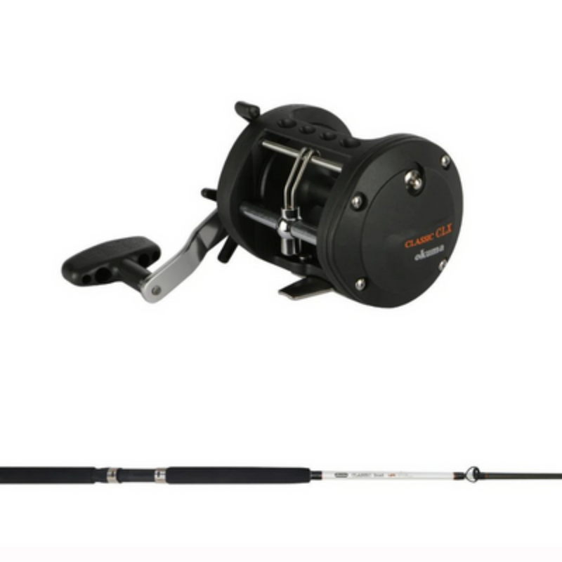 okuma classic boat rod OKUMA CLASSIC BIG BOAT 601 CLX450 COMBO – Gun City Fishing