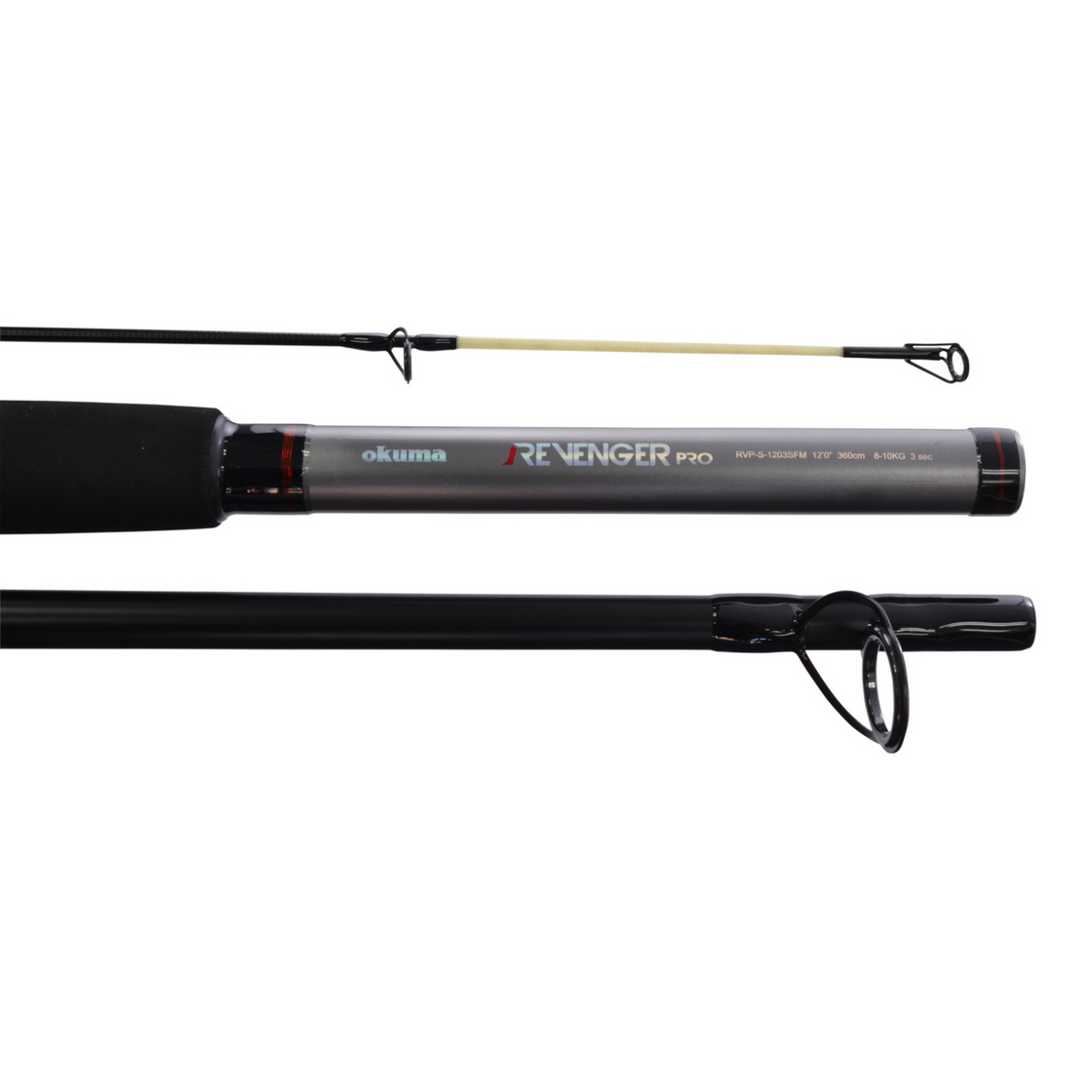 okuma 12 surf rod OKUMA ROD SURF REVENGER PRO 12'0 – Gun City Fishing