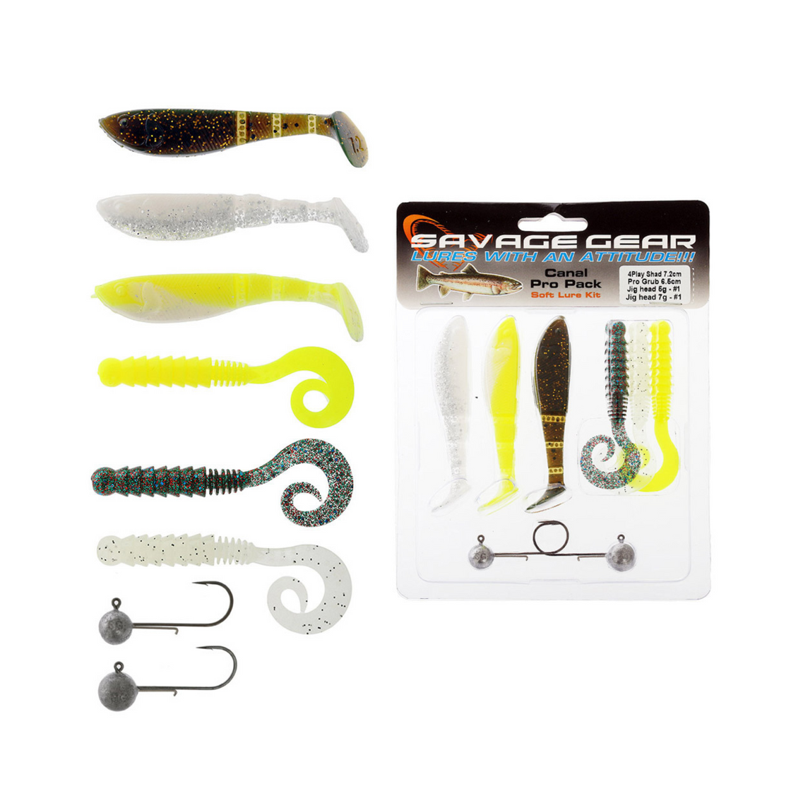 SAVAGE PERCH CANAL PRO PACK 6 2PC