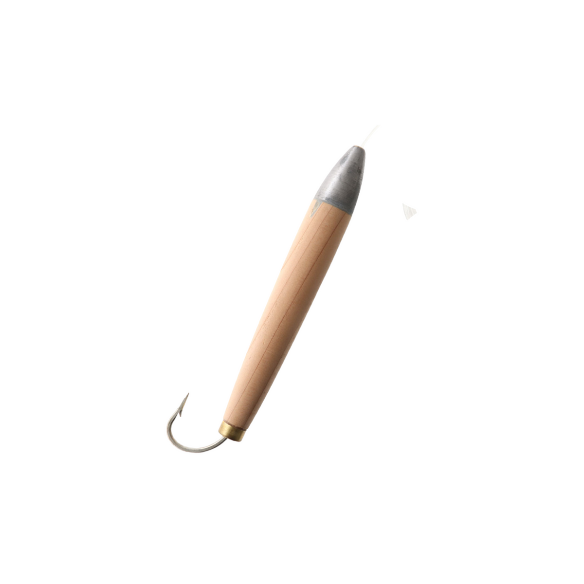 SEA STRIKER Rigged Cedar Plug, 4 SEA STRIKER Rigged Cedar Plug, 4