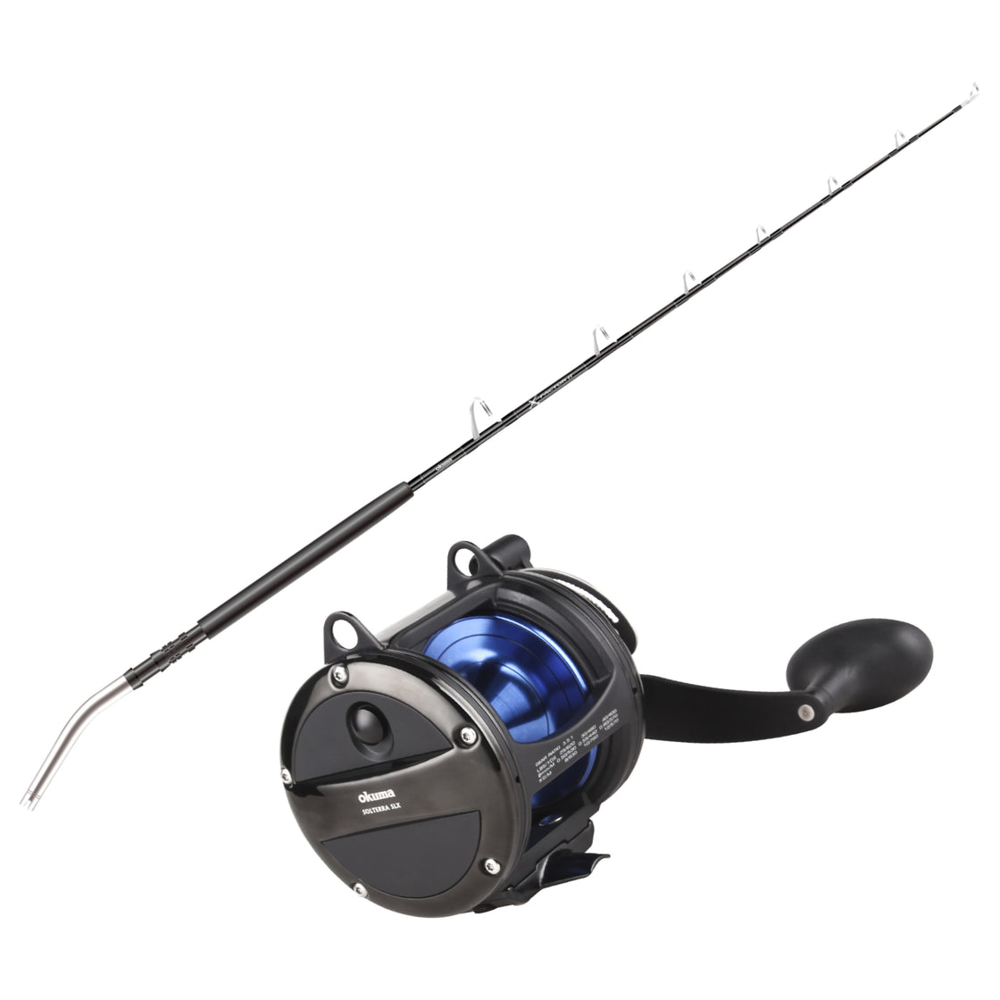 OKUMA XFACTORII BENT BUTT SLX50 BLUE COMBO