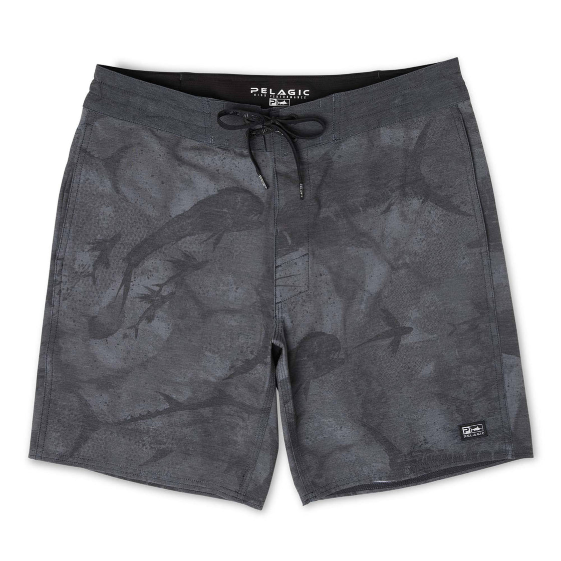 PELAGIC CORTEZ OPEN SEAS SHORTS BLACK/CHARCOAL