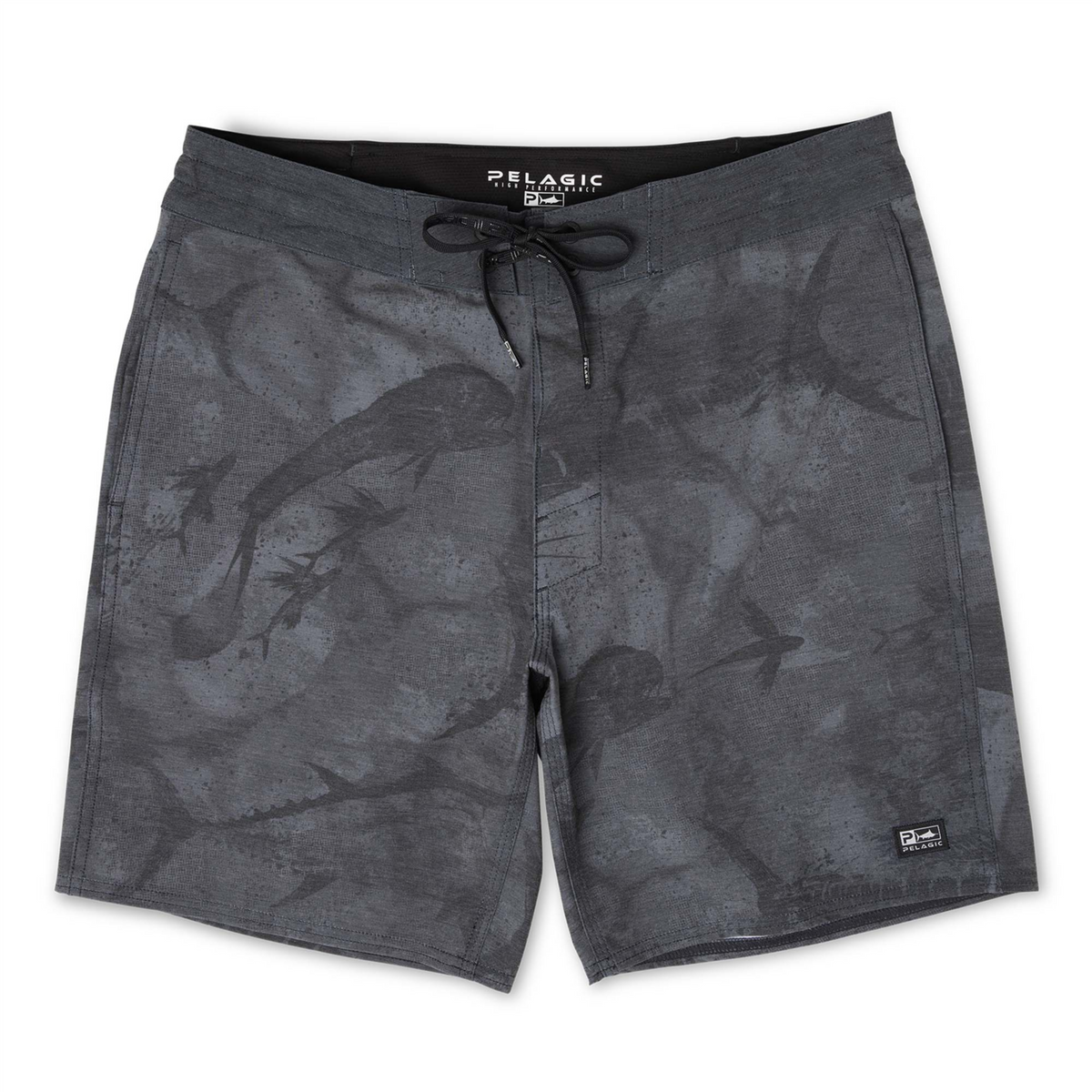 PELAGIC CORTEZ OPEN SEAS SHORTS BLACK/CHARCOAL – Gun City Fishing