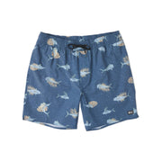 PELAGIC DOCKSIDE EWAIST SHORTS SMOKEY BLUE