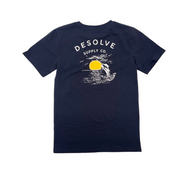 DESOLVE BREACH TEE KIDS NAVY