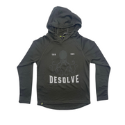 DESOLVE KIDS BREAKER HOODIE CHARCOAL