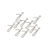 WILD BLUE GEMINI BIG BAIT CLIP G3001/5 10PK