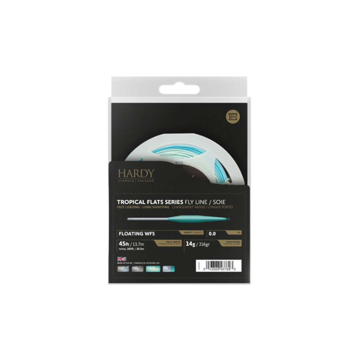 HARDY TROPICAL FLATS SERIES FLY LINE