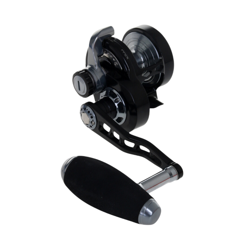 MAXEL TRANSFORMER F30CH HIGH-SPEED JIGGING REEL BLACK GUNSMOKE – Gun ...