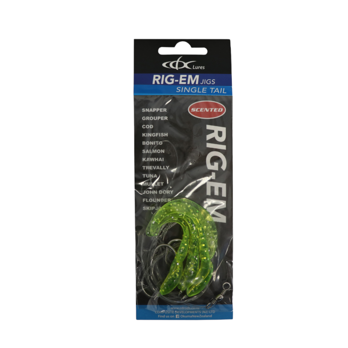Single Tails Fish CDX LURES SINGLE TAILS 7CM – Gun City Fishing
