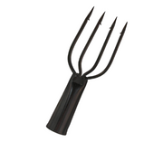FISH SPEAR 4 PRONG BLACK