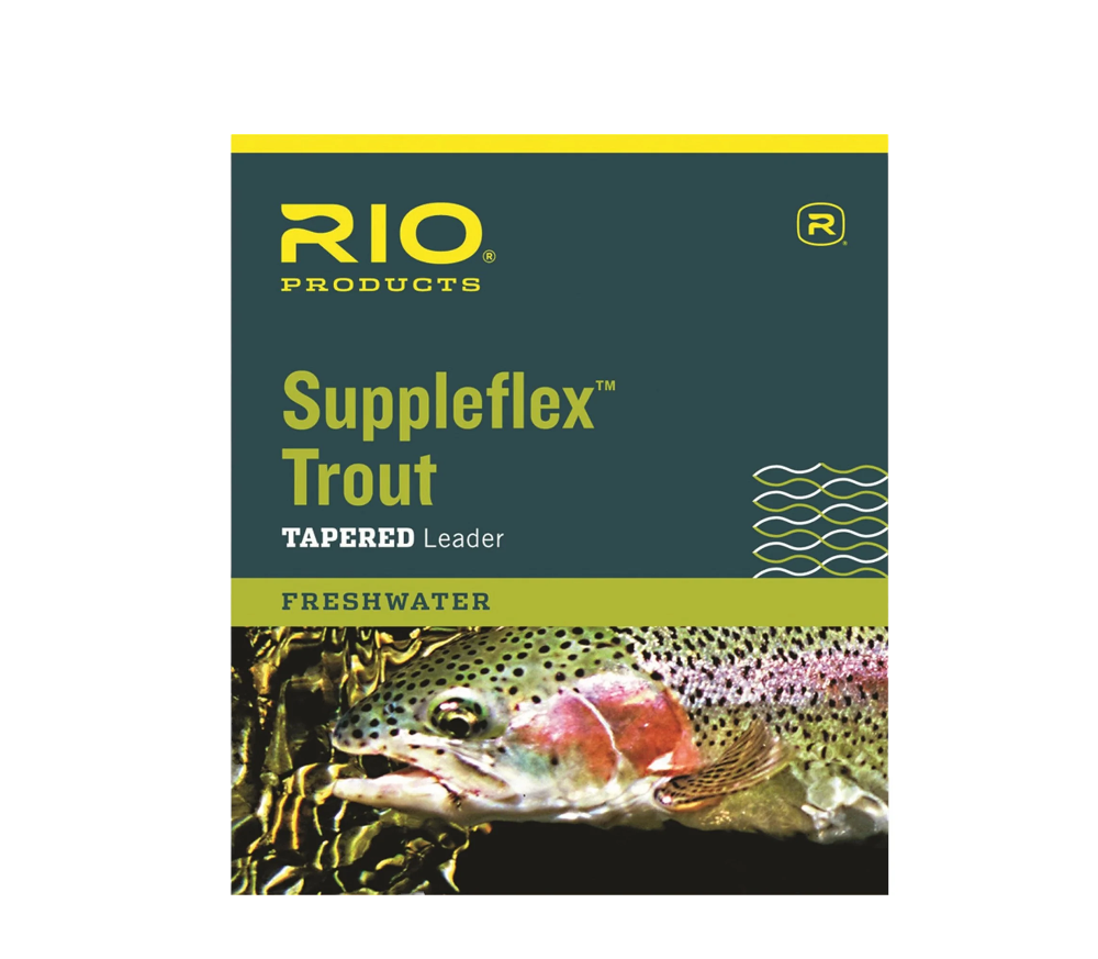 RIO SUPPLEFLEX TROUT 9FT TAPERED LEADER